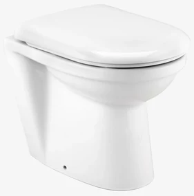 Eastbrook Kompact toiletpot back to wall wit glans