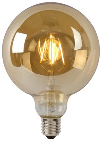 Lucide Bulb dimbare LED lamp 2700K E27 8W 12.5cm amber