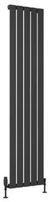 Eastbrook Deddington radiator 40x180cm 1021W antraciet