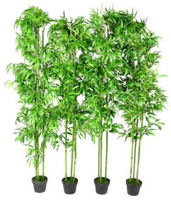 vidaXL Bamboe kunstboom set van 4