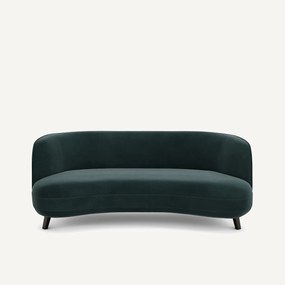 Bank in fluweel, Rosebury design E. Gallina