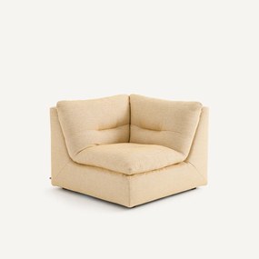 Modulaire 90° hoek in gerecycled katoen, GIULIANO