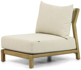 Hoek loungeset 6 personen Teak Old teak greywash  Santika Furniture Santika