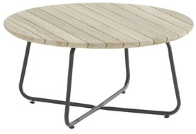 4 Seasons Outdoor | Axel salontafel Ø 73 cm  Loungetafel    houtkleur weerbestendig