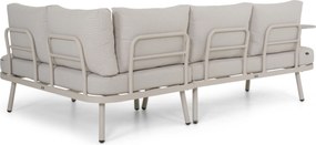 Loungeset tuin 5 personen Aluminium Zand/Beige  Domani Furniture Sylva