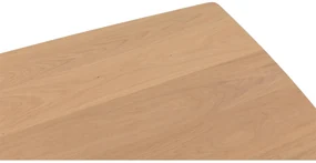 Goossens Excellent Eettafel Floyd, Semi rechthoekig 200 x 100 cm