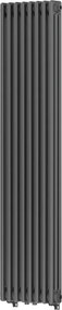 Mexen Denver decoratieve radiator 1600 x 378 mm, 1487 W, antraciet - W215-1600-378-00-66