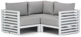 Hoek loungeset 2 personen Aluminium Wit  Santika Furniture Santika Jaya