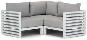 Hoek loungeset 2 personen Aluminium Wit  Santika Furniture Santika Jaya
