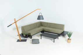 Flow. Sublime leaf loungeset All Weather loungeset Groen Sunbrella loungeset LoungesetHoek loungeset outdoor textiel - weerbestendig