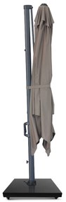 Zweefparasol  3x3m S1 (excl. voet) Taupe-naturel-bruin Camello Diego