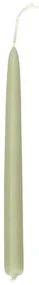 Kaarsjes smal, lichtgroen, 17 cm, 10 stuks