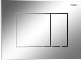 Mexen Tex 02 spoelknop, glanzend chroom - 6102-03
