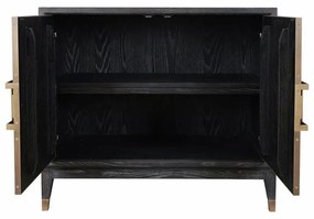 Richmond Interiors Bloomville Hotel Chique Dressoir Van Leer - 97x45x85cm.