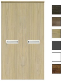 Sanicare kolomkast met inliggende greep 67x160x32cm truffel