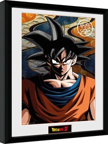 Ingelijste poster Dragon Ball Z - Goku
