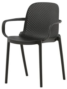 Jörn Eetkamerstoel - Annika - Zwart - Kunststof - Jörn