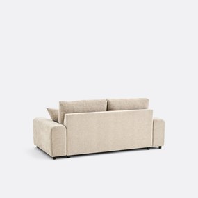 2-zits rechte bank in gevlamd chenille, GALENE