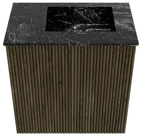 Mondiaz Joya DLux 40cm toiletmeubel shadow met wastafel faye rechts 1 kraangat lava