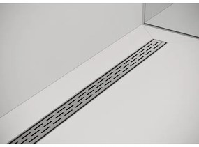 Easy Drain Compact afvoergoot enkele plaat met zijuitloop 6x90cm 50mm RVS EDCOM900-50