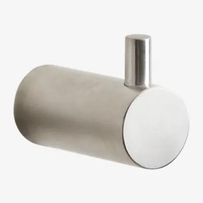 Rvs Badkamerhanger Devon Grijs – Chroom - Sklum