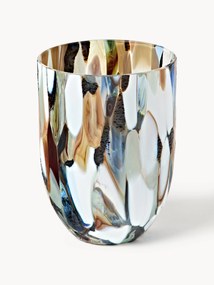 Mondgeblazen waterglazen Big Confetti, 6 stuks