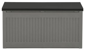 Garden Impressions Debas kussen opbergbox 270 liter - donker grijs