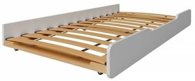 Kinderen Roze Uitschuifbaar eenpersoonsbed op onderschuifbed - Picasso 5059914069769 Children's Beds Home, 200x90, 12 cm schuimmatras met hoge veerkra