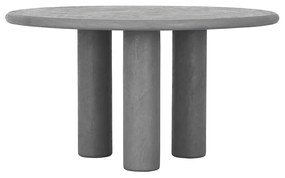 DTP Home Scala Clio Dusk Mortex Eettafel Rond Lichtgrijs - 140 X 140cm.