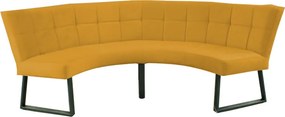 Eetkamerbank - Amsterdam - stof Element goud 08 - geschikt voor tafel 130 cm