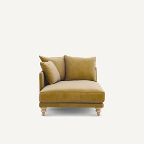 Longchair van fluweel, Lazare