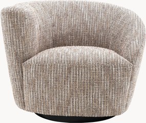 Gestoffeerde draaistoel Colin, armleuning links