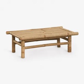 Bijzettafel Voor Tuin Rechthoekig 75x40 Cm Van Bamboe Isendra Bamboe - Sklum
