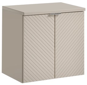 Comad Viva Cashmere badkamermeubel 60cm taupe met 2 deuren