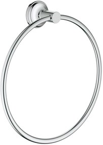 Grohe Essentials Authentic handdoekring chroom