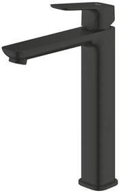 Grohe Cubeo Wastafelmengkraan - XL-size - uitloop 16.1cm - opbouw - zwart mat 1017292430