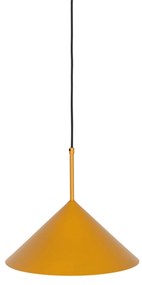 Design hanglamp geel driehoek - Triangolo