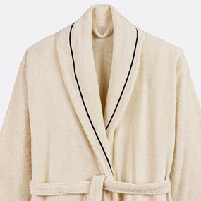 Badjas voor volwassenen van gekamd katoen 400 g/m², Victor