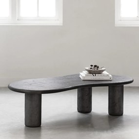 DTP Home Scala Curva Salontafel Organisch Donkergrijs - 130 X 69cm.