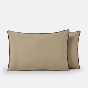 Kussensloop in gewassen katoen, Merida