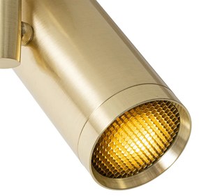 Design Spot / Opbouwspot / Plafondspot goud verstelbaar - Scopio Honey Design GU10 rond Binnenverlichting Lamp