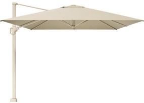 Challenger T1 premium parasol 400x300 cm sandstone champagne