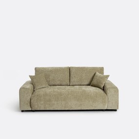 2-zits rechte bank in gevlamd chenille, GALENE