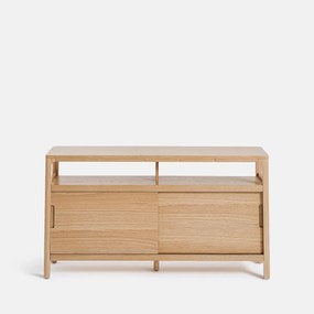 Meubel met dubbele wastafel, breedte 146 cm, TRESS