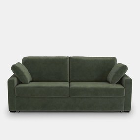 2, 3 of 4 zits slaapbank, Comfort Bultex®, fluweel, TIMOR