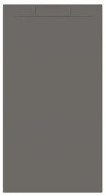 Allibert Luna douchebak Mat Gun Metal-180x90x3cm 247645