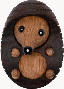 Handgemaakt decoratief object Spike van eikenhout
