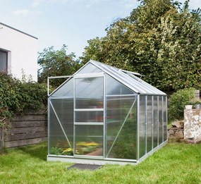 Vitavia Venus serre - 6,2m² - met 4 mm polycarbonaat - Aluminium