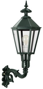 Muurlamp M 38 met Dag/nacht sensor lichtbron aluminium E27 gepoedercoat