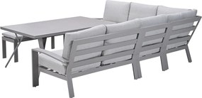 Garden Impressions Camilo lounge dining set 6-delig – taupe - Valley sand
